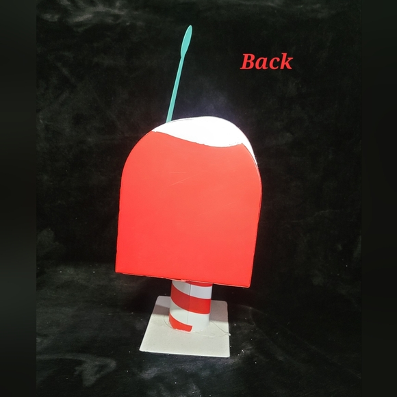 Christmas Metal Mailbox Decor🎄⛄️🎅 Letters To Santa 🎅❤️💚 - Picture 7 of 16